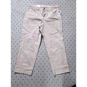 NWT EDV‎ Everyday Value Stonewall Crop Cuffed Pants - Women's Size 6